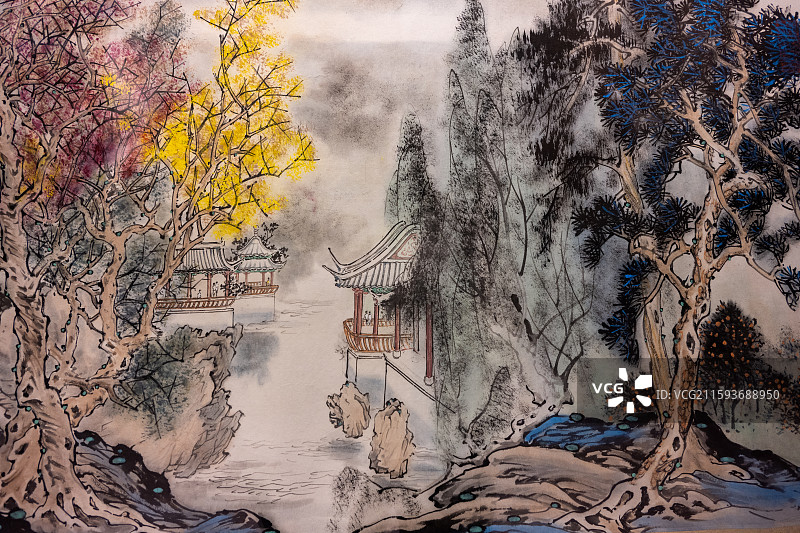 南京瞻园“何以见园”特展：文物中的园林意象图片素材