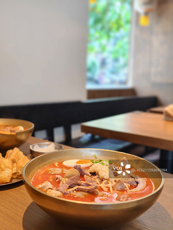 一碗沙茶面图片素材