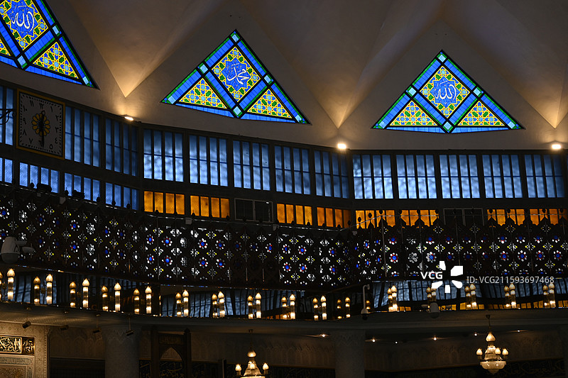 马来西亚 吉隆坡 国家清真寺图片素材