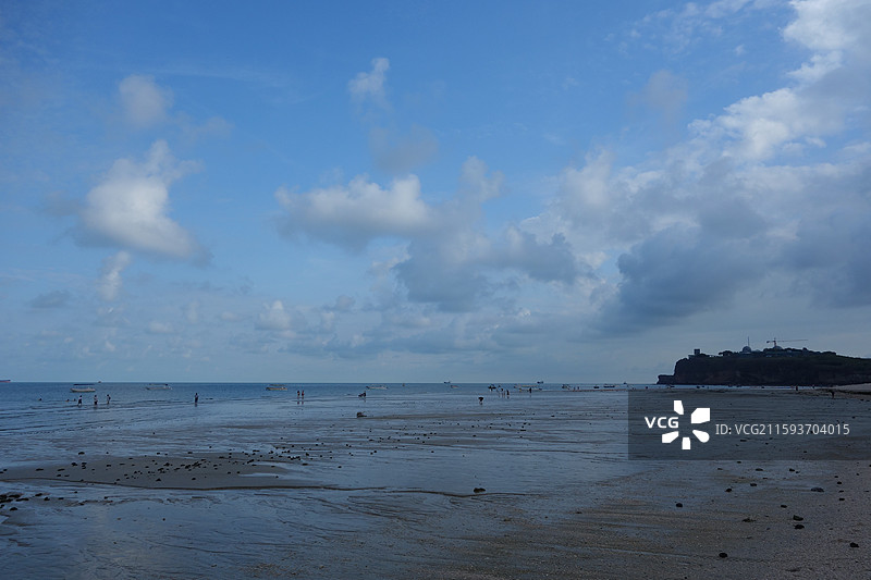 广西北海涠洲岛：石螺口海滩图片素材