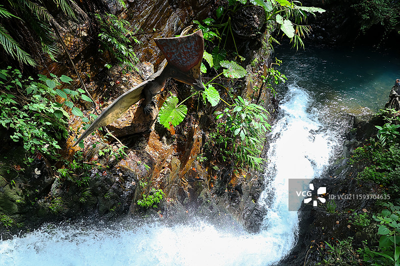 清远古龙峡漂流景区图片素材