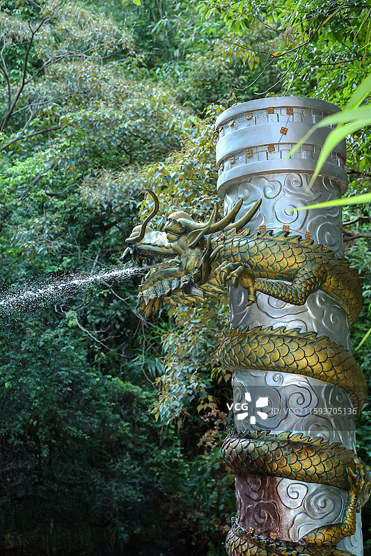 清远古龙峡漂流景区图片素材