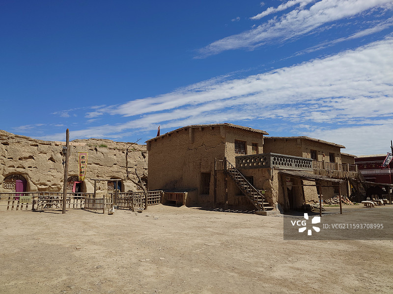 镇北堡西部影视城图片素材