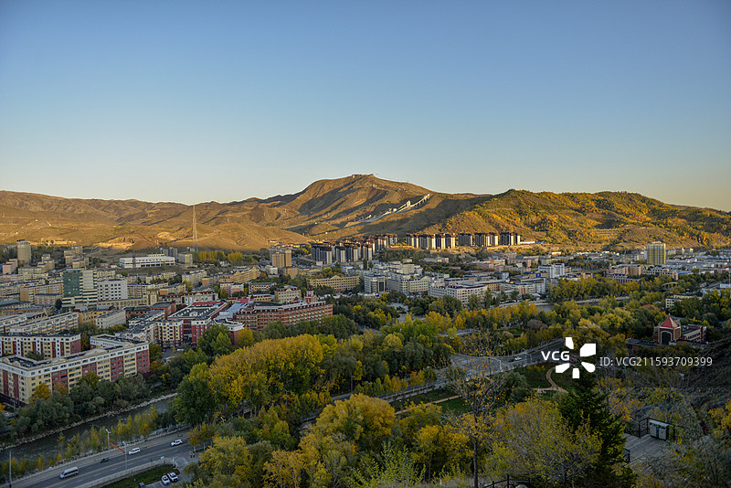 秋日阿勒泰-克兰河图片素材