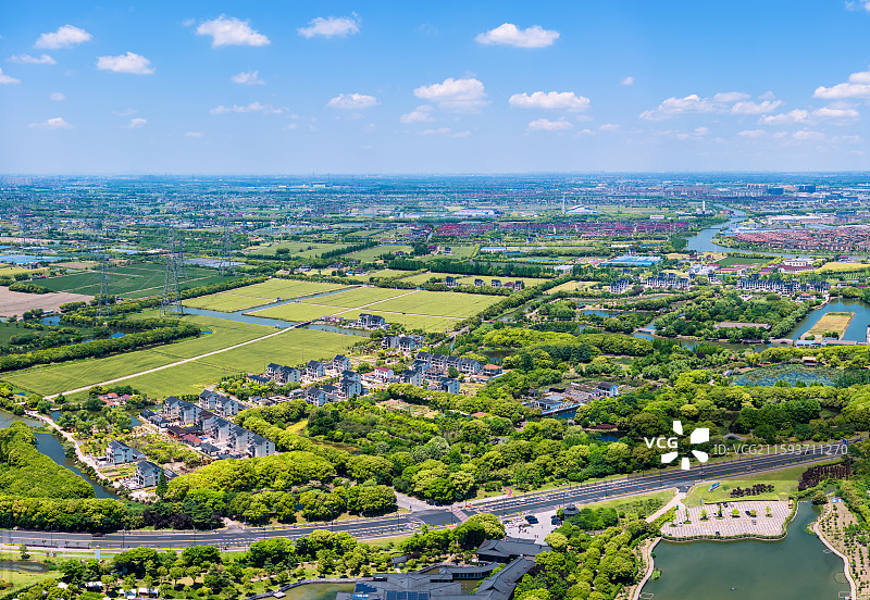 苏州太仓田园风光图片素材