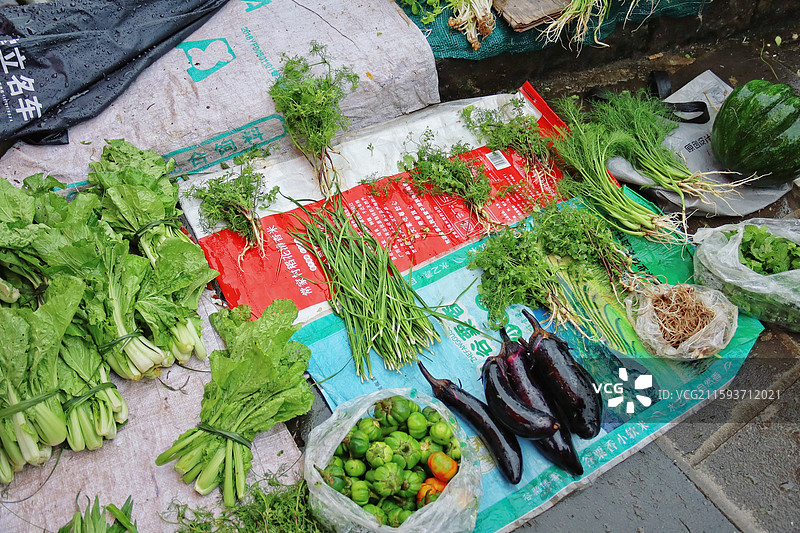 腾冲和顺古镇图片素材