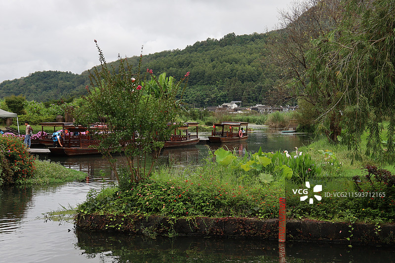 腾冲和顺古镇图片素材