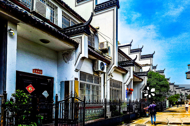 衢州水亭门老街图片素材