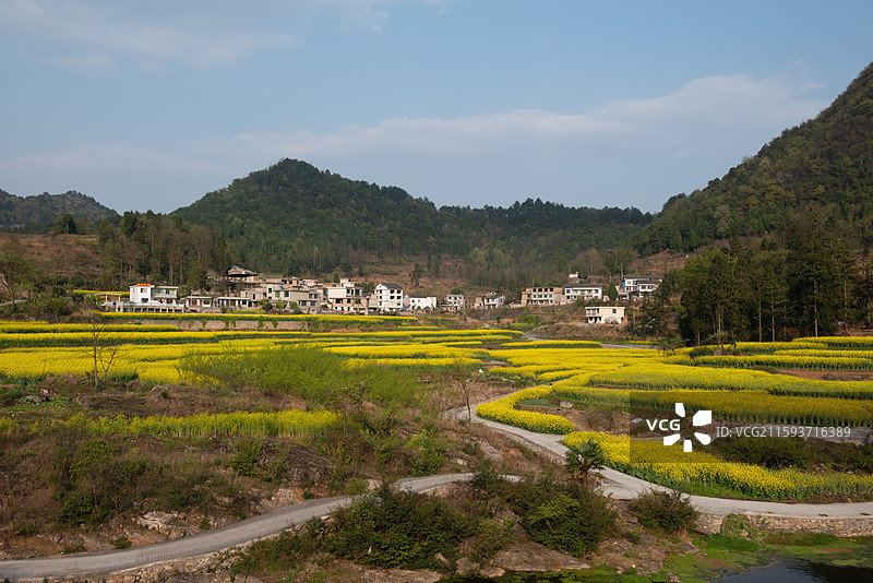 修文县龙场街道沙溪村图片素材