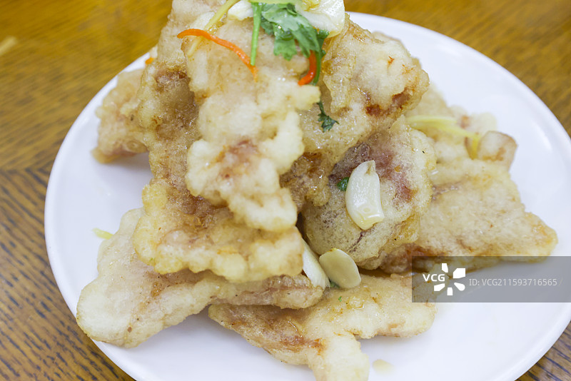 东北特色美食锅包肉图片素材