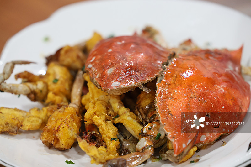 餐饮海鲜菜品美食特写图片素材