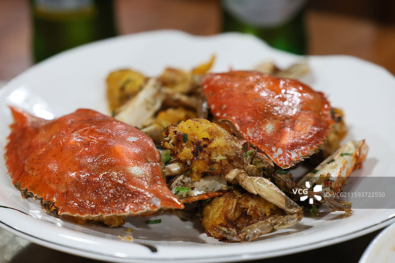 餐饮海鲜菜品美食特写图片素材