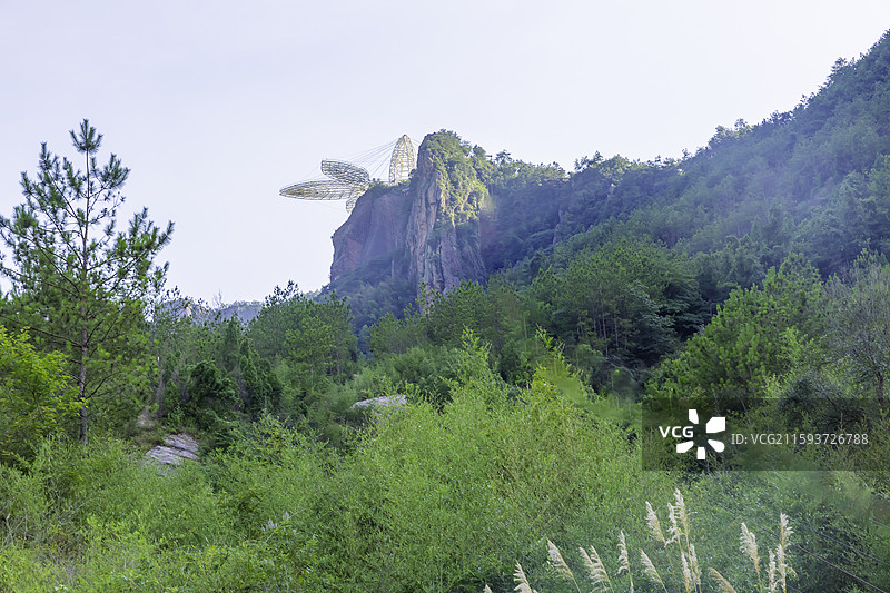 湖南省长沙市：石牛寨，“小华山”图片素材