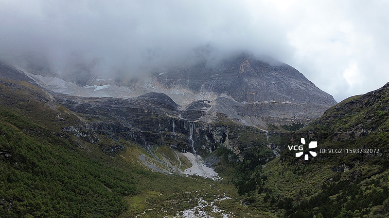 稻城亚丁央迈勇神山图片素材