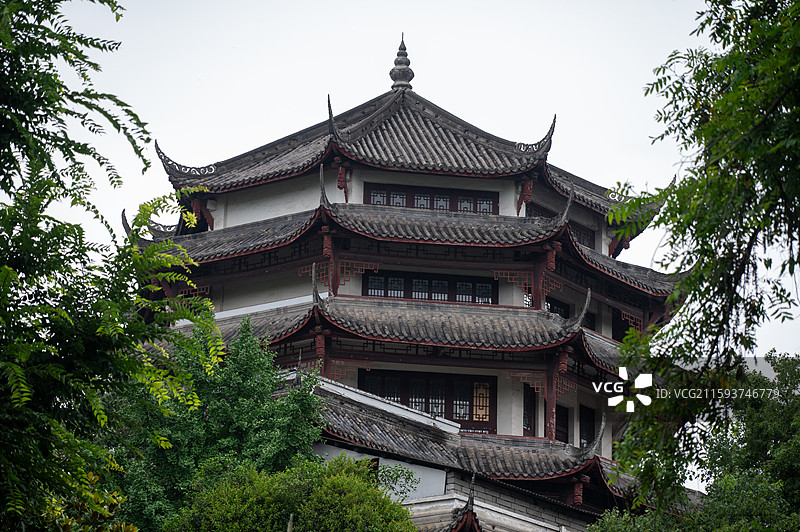 成都宝光桂湖文化旅游区图片素材