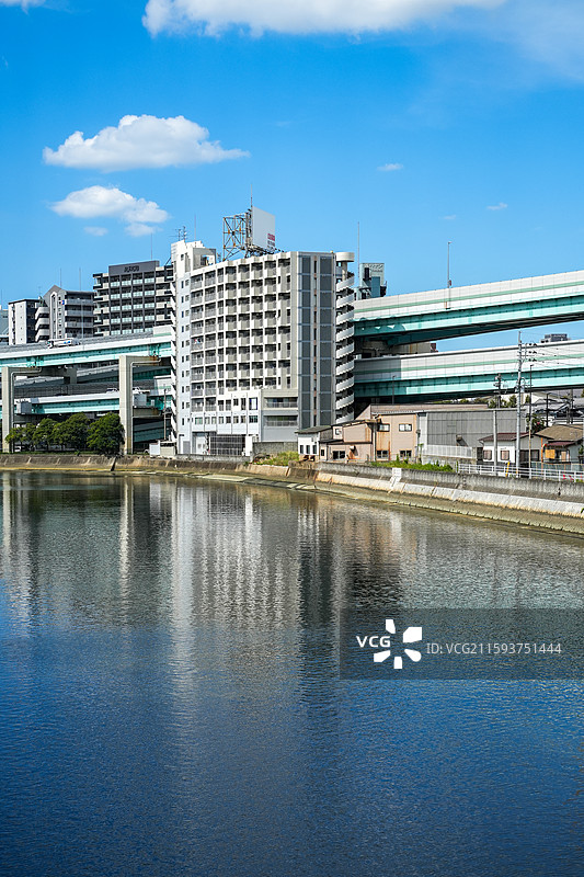 日本福冈城市风光图片素材