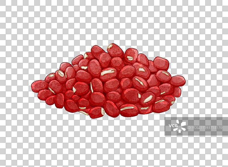 五谷杂粮红豆图片素材