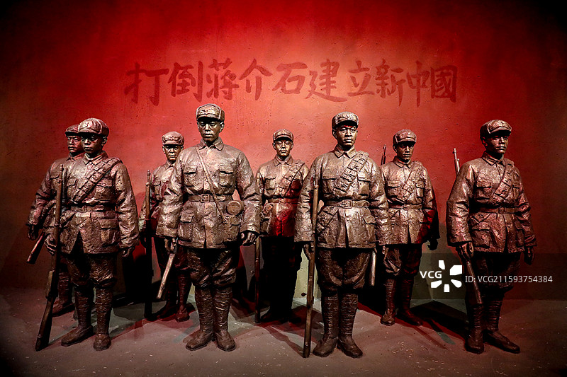 淮海战役纪念馆陈列图片素材