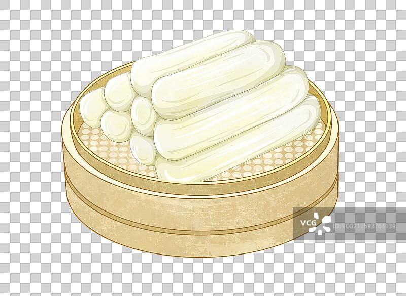 中式面点美食元素年糕图片素材