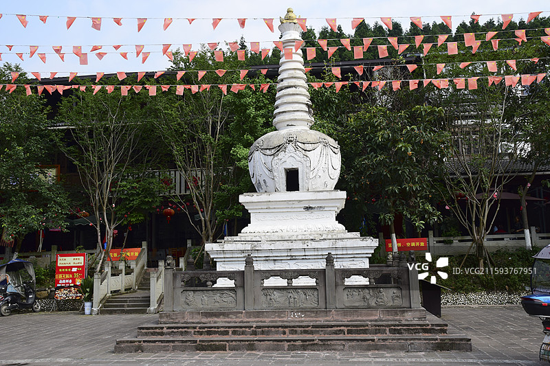 汶川水磨古镇（水磨羌城）图片素材