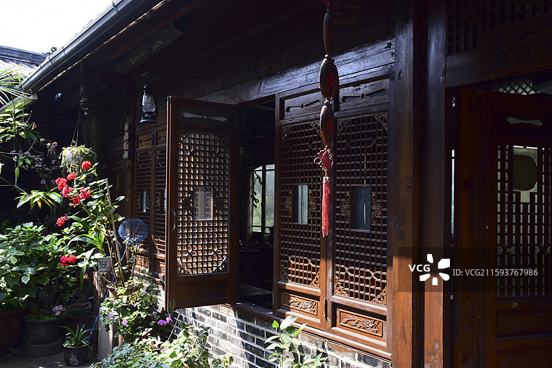 汶川水磨古镇（水磨羌城）图片素材