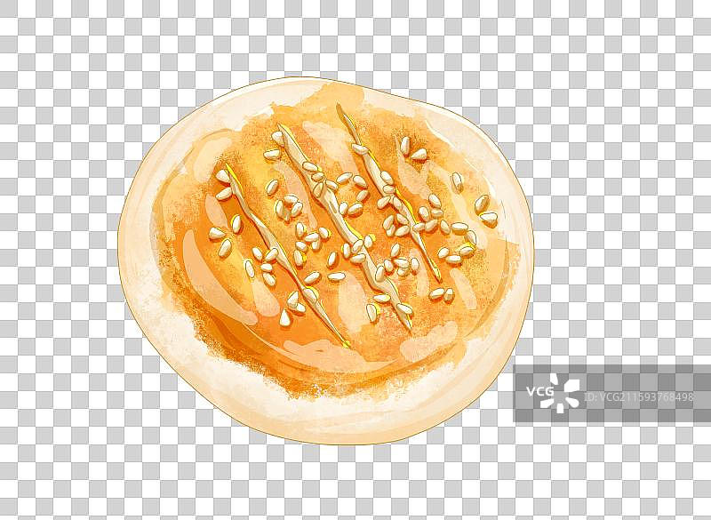 中式传统糕点素材烧饼老婆饼图片素材