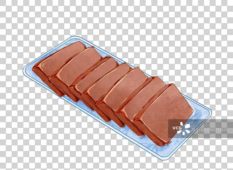 美食火锅元素鸭血图片素材