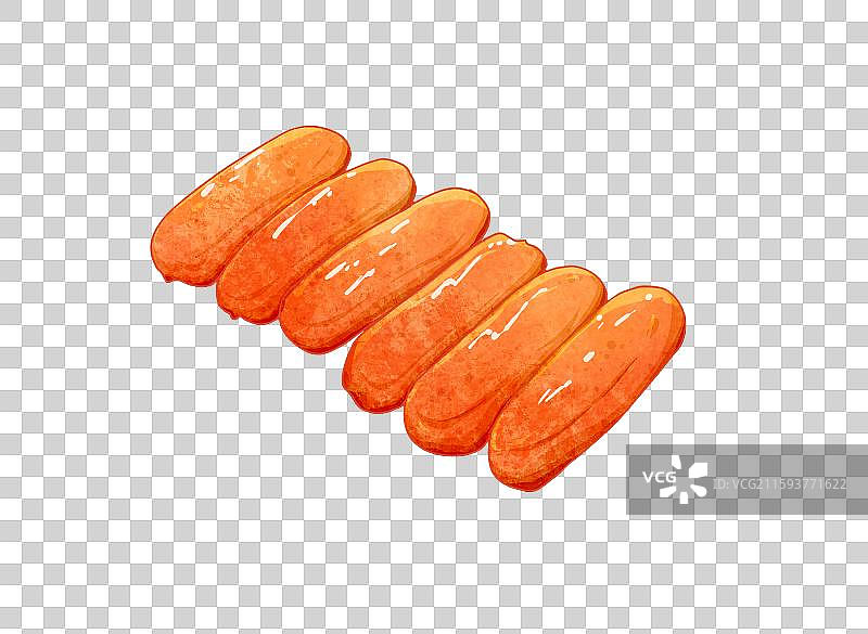 脆皮肠火腿肠香肠图片素材