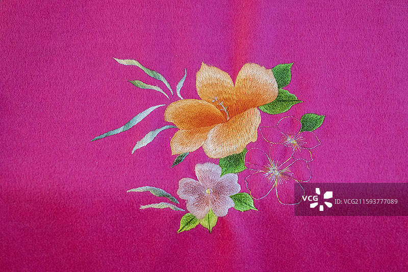 湘绣 湘绣文化的传承图片素材