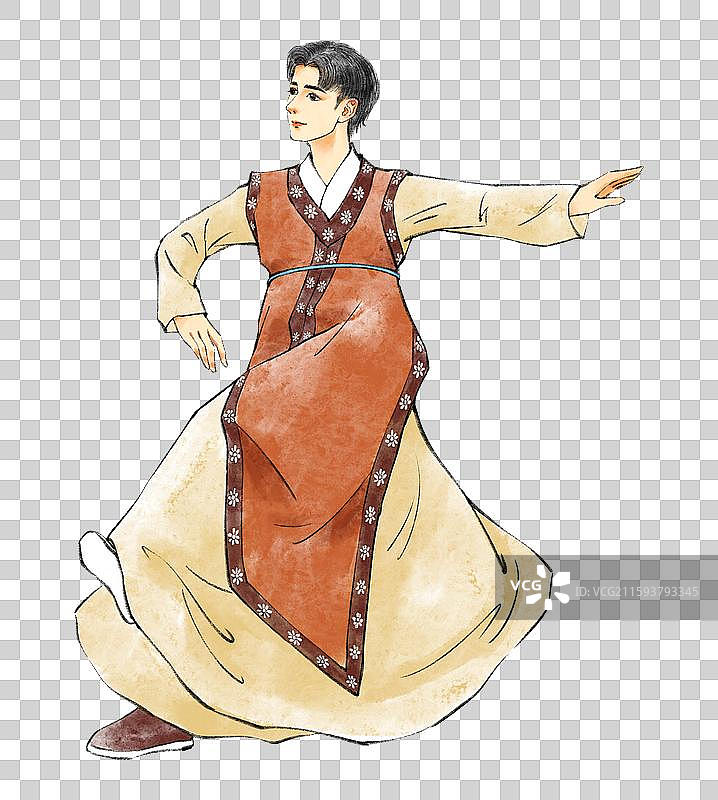 56民族，吉林省延边朝鲜族自治州朝鲜族图片素材