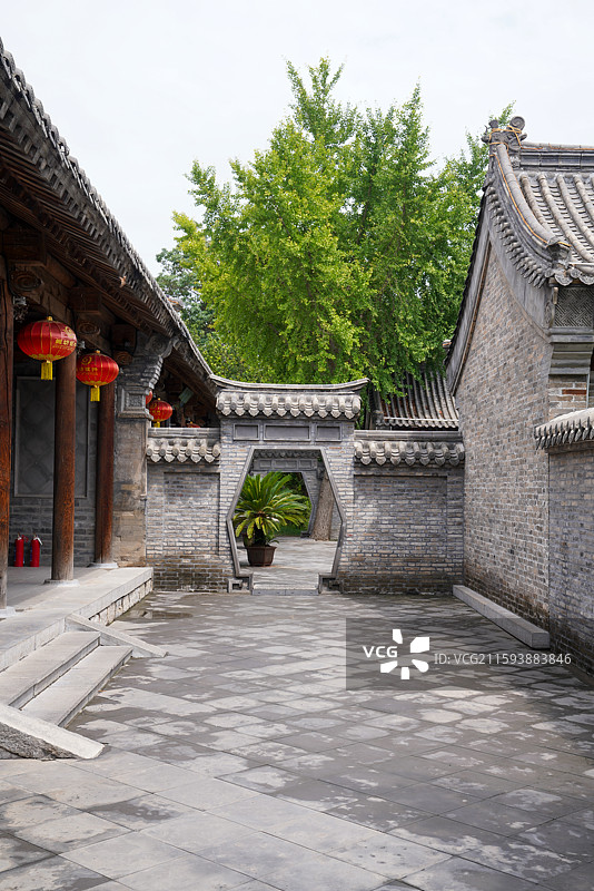 山东省 潍坊市 青州市 青州古城 偶园图片素材