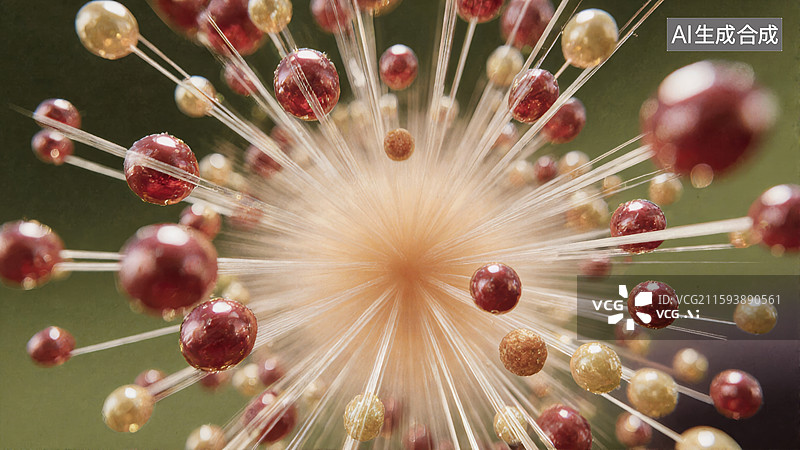 【AI数字艺术】蒲公英种子飘散图片素材