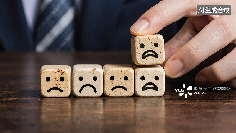 【AI数字艺术】情绪管理图片素材