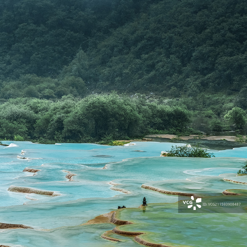 黄龙景区图片素材
