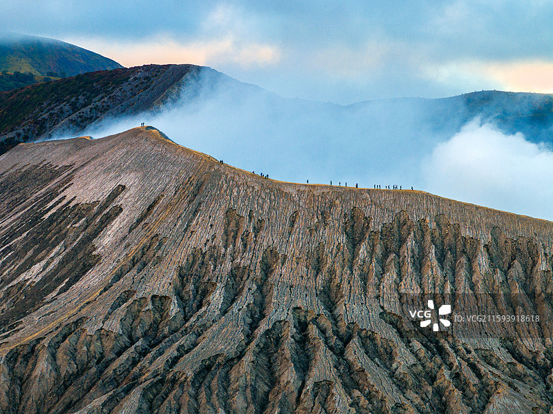 印尼泗水布罗莫火山日出图片素材