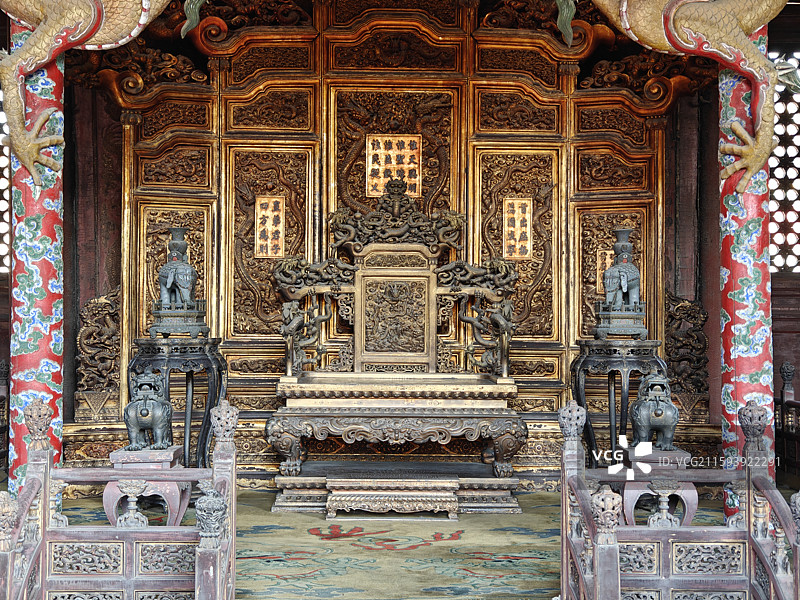 沈阳故宫金銮殿图片素材