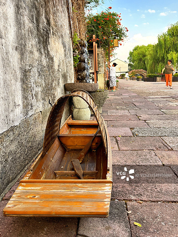 乌蓬船（宁波镇海郑氏十七房）图片素材