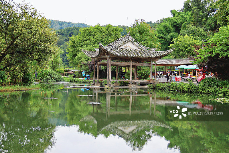 腾冲和顺古镇图片素材