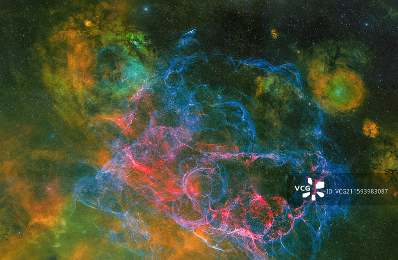 船帆座超新星遗迹图片素材