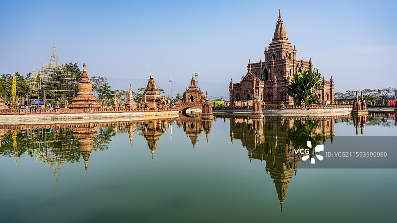 一寨两国图片素材