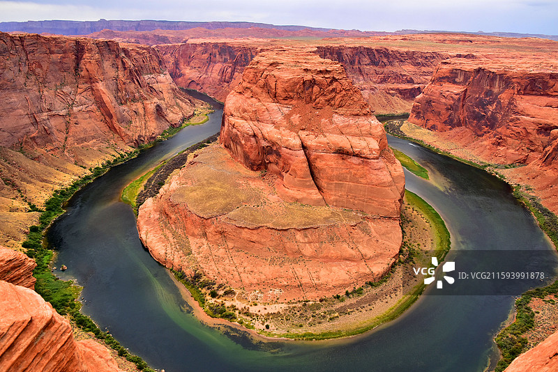 美国亚利桑那州马蹄湾风景图片素材