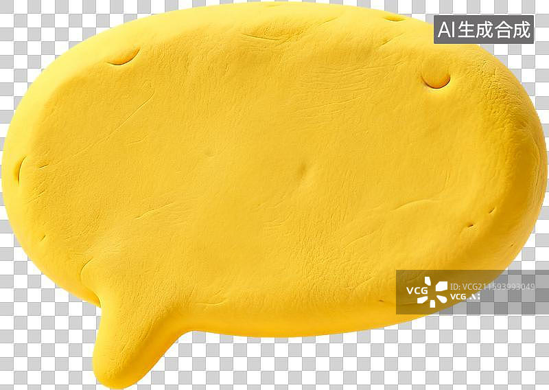 【AI数字艺术】3D卡通风格立体毛毡风消息对话框图片素材