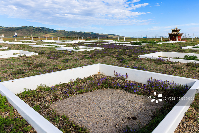 蒙古国哈拉和林元初都城万安宫遗址图片素材