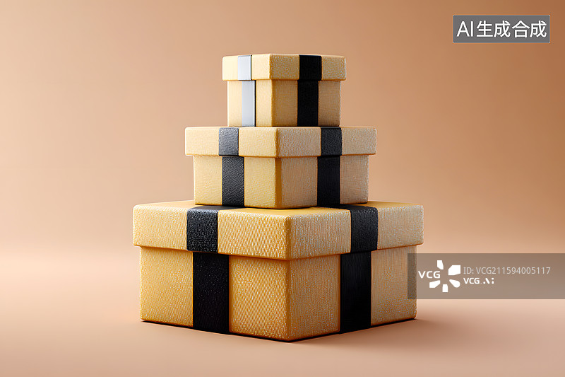 【AI数字艺术】3D卡通纸箱图片素材