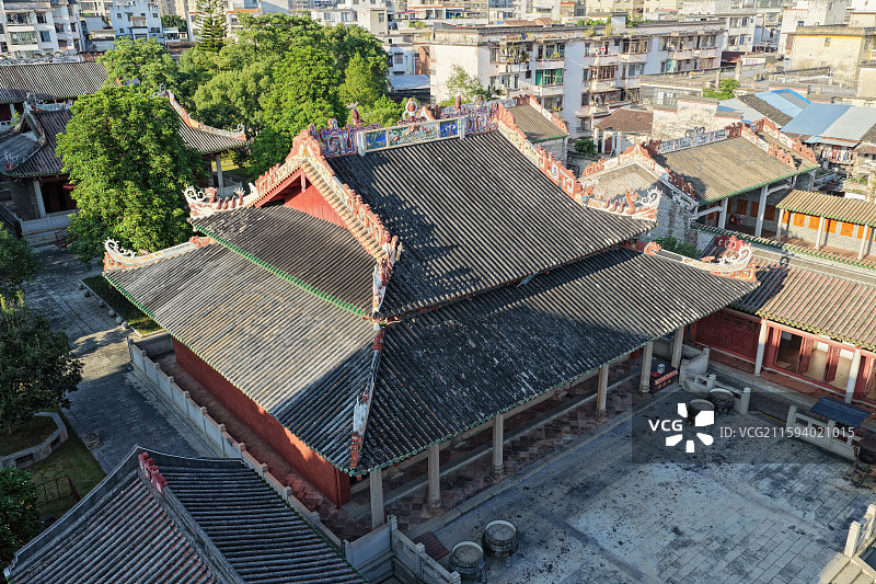广东德庆县德庆学宫古建筑图片素材