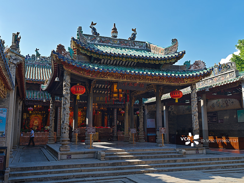 广东肇庆悦城龙母祖庙图片素材