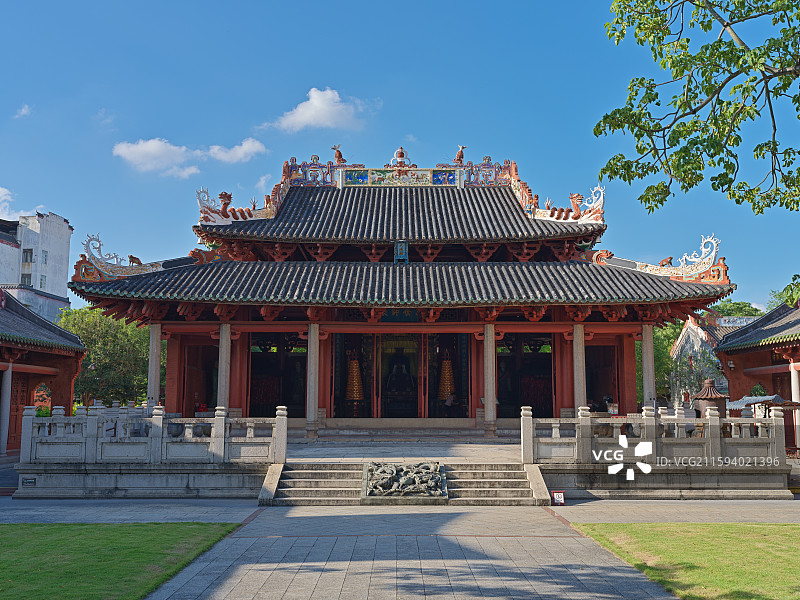 广东德庆县德庆学宫古建筑图片素材