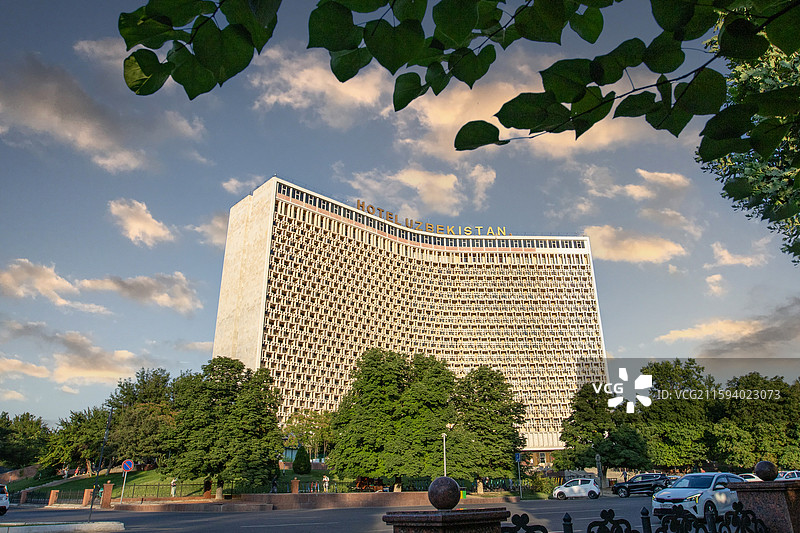 乌兹别克斯坦大酒店图片素材