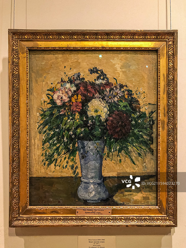 俄罗斯圣彼得堡 冬宫 保罗 塞尚 Paul Cezanne图片素材