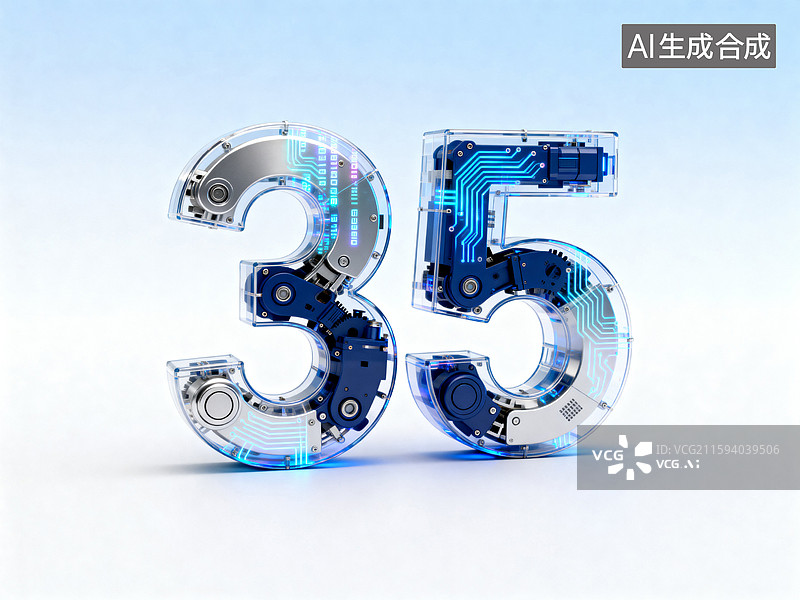 【AI数字艺术】科技数字图片素材